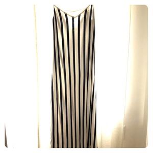 Stripped Maxi Summer Dress.